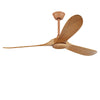 Retro Solid Wood Frequency Conversion Silent Dimming Ceiling Fan With Lights