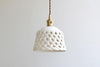 Openwork Ceramic Lamp