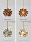 Glass Petal Pendant Lights