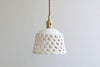 Openwork Ceramic Lamp