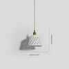 Openwork Ceramic Lamp
