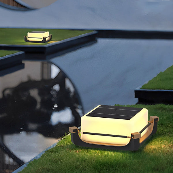 Waterproof Led Modern Solar Deck Post Lights Outdoor Fence Post Lights