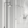Minimalist Metal Long Pole Arm Tempo Led Wall Sconce