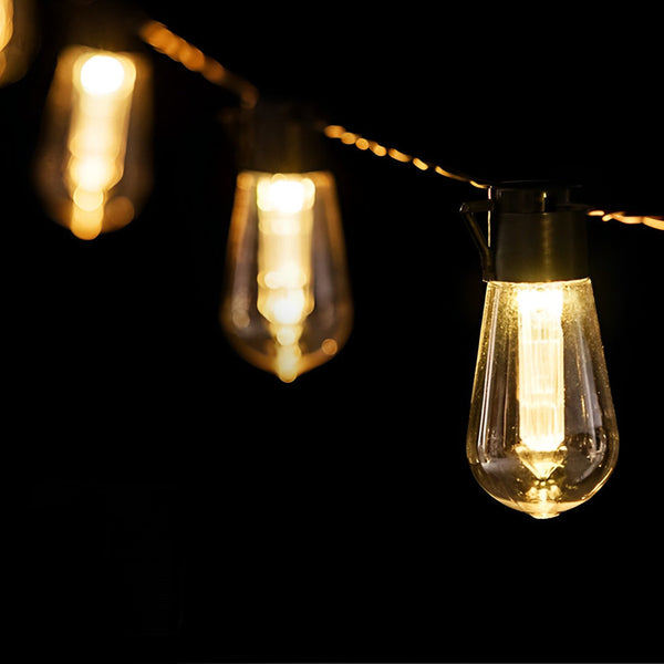 40 Lights Long Bulb Solar String Light Ha083532