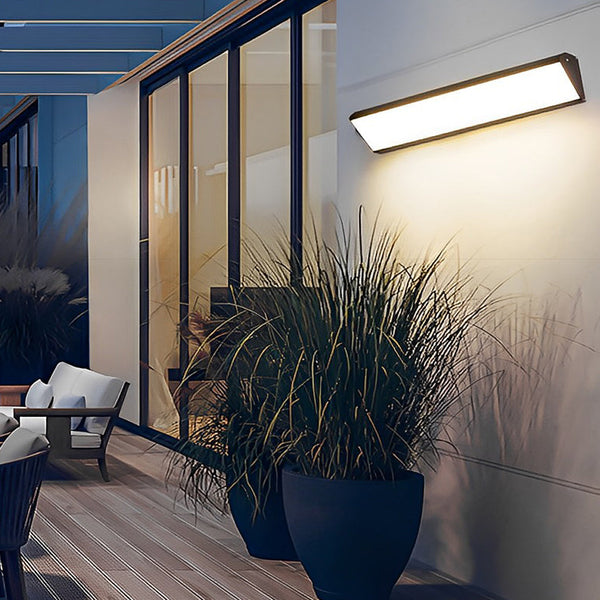 Minimalist Outdoor Wall Light Fixture Ha076137