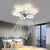 Flower Led Modern Ceiling Fan Li002102
