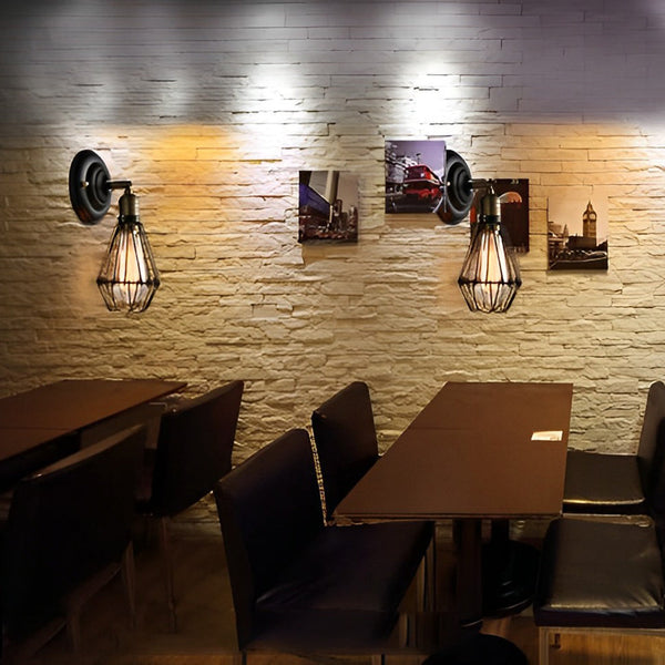 Adjustable Industrial Wall Lamp Ha076125