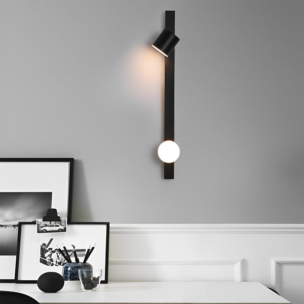 Adjustable Black Wall Sconces Ha076243