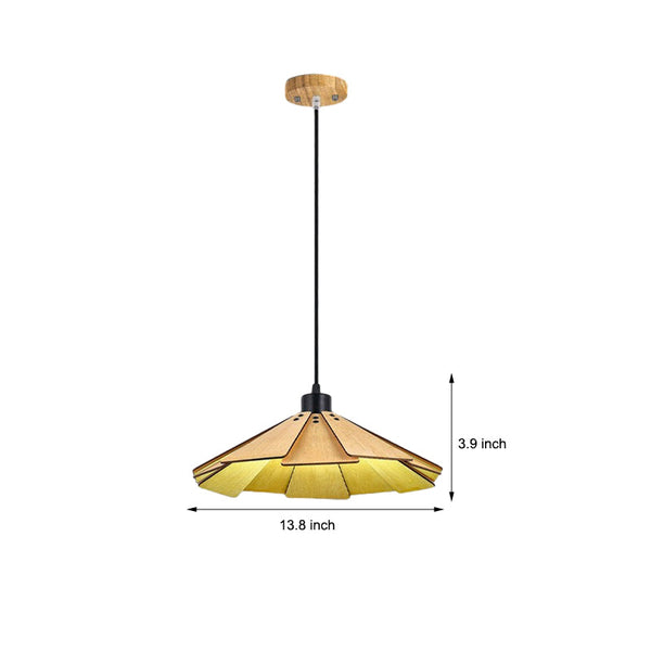 Wood Japanese Nordic Pendant Light Li002611