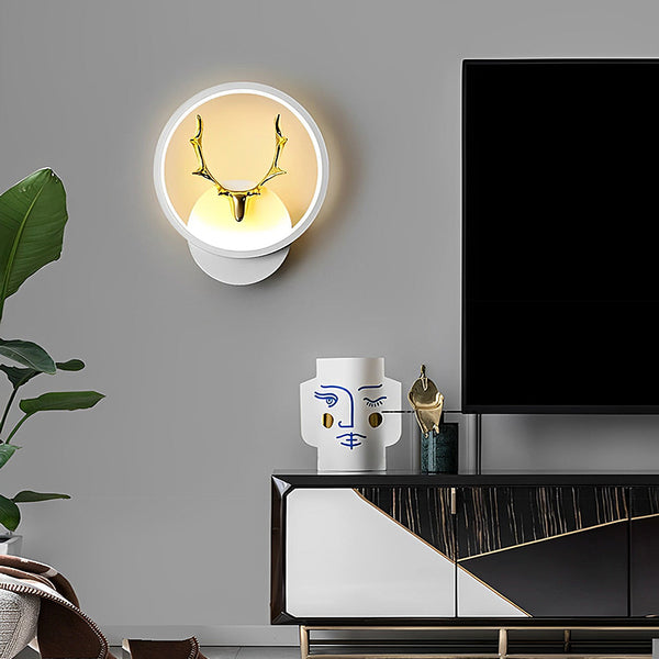 Creative Antlers Design Led Modern Wall Lamp Li002233