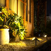 2Pcs Ip65 Led Solar Outdoor Lawn Lamp Ha084181