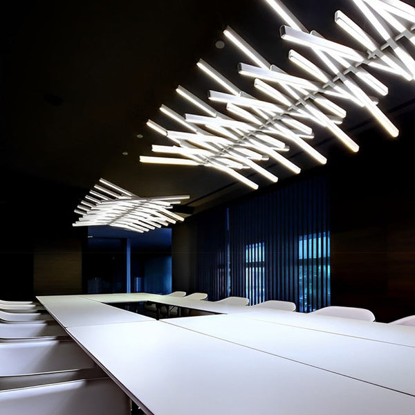 Waves Fishbone Pendant Light Ha084944