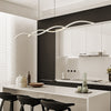 Wavy Lines Kitchen Ceiling Lamp Ha082788