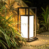 Outdoor Solar Fence Post Lights Ha077814
