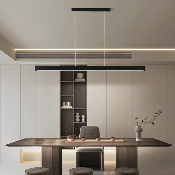Strip Black Pendant Lights Ha077911