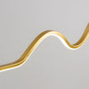 47 24 Modern Wavy Linear Moon Led Kitchen Island Pendant Light