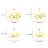 Green Retro French Style Chandelier Li002602