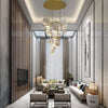 Irregular Curl Led Nordic Chandelier Ha084765