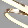 Wavy Double Ceiling Hanging Lamp Li002264