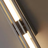 Long Strips Grille Iron Acrylic Simple Modern Led Wall Light Fixture