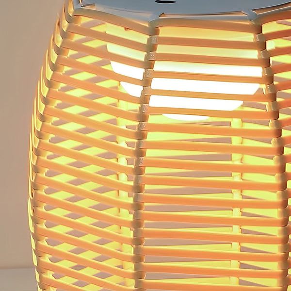 Rattan Lantern Solar Outdoor Light Li002127