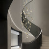 Spiral Duplex Staircase Chandelier Ha085019