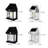Tungsten Bulb Solar Wall Lanterns Dusk To Dawn Motion Senor Lighting