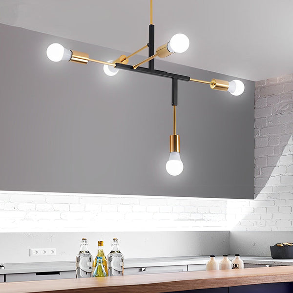 5 Lights Branch Electroplated Ceiling Lights Li002238