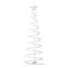 Spiral String Lights Led Artificial Christmas Trees Ornaments Floor Lamp