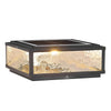 Modern Outdoor Solar Fence Post Light Ha080597