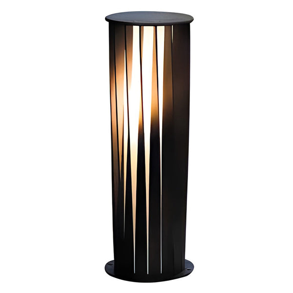 Cylindrical Led Waterproof Solar Pathway Lights