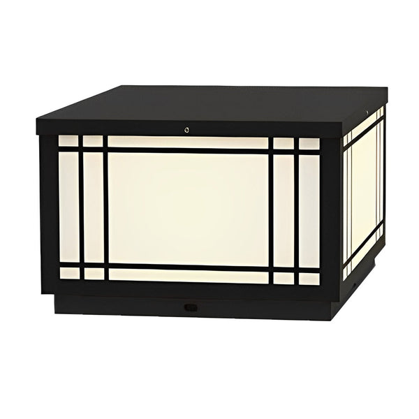 Retro Grilles Solar Fence Post Lights Li002326