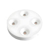 9 1 Inch Peg 4 Light Led Flush Mount Ceiling Light For Bathroom