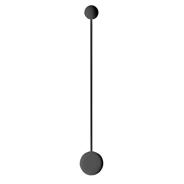 Line Led Black Nordic Wall Art Light