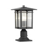 Glass Shade Outdoor Post Lights Ha081932