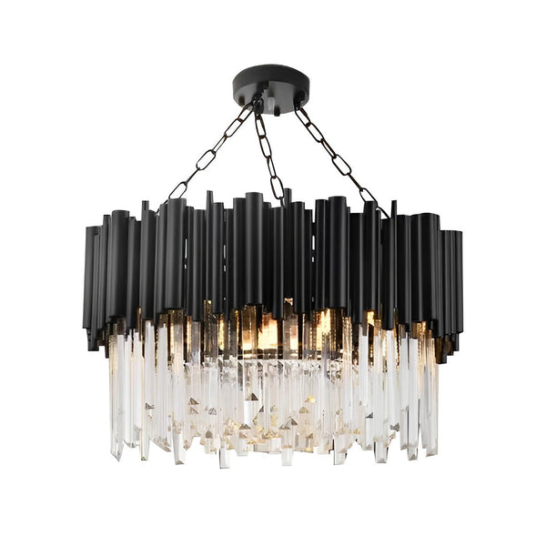 Circular Clear Modern Chandelier Ha084710