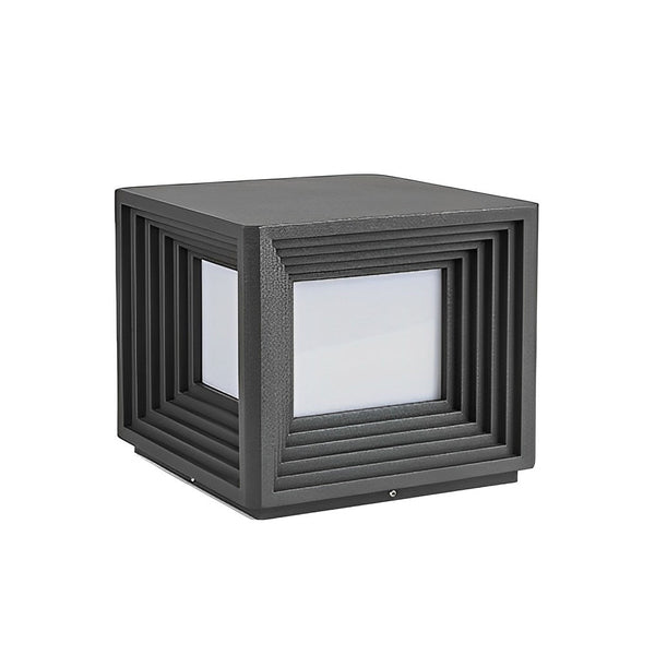 Square Solar Post Caps Light Ha092530