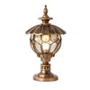 Flower Ball Outdoor Pillar Lamp Ha083712