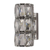Cylindrical Crystal Three Step Dimming Light Led Modern Wall Sconces Lighting