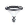 1 Light Black Outdoor Led Solar Lamp Post And Pole Street Light