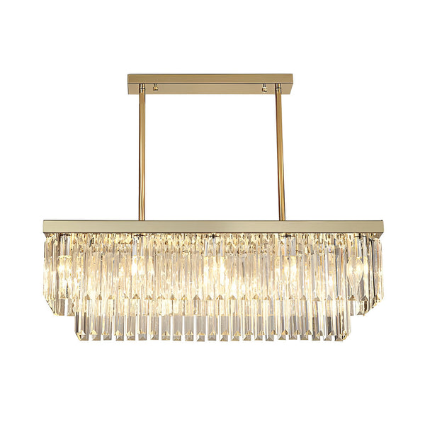 Rectangular Crystal Chandelier Ha087444