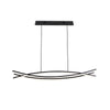 Long Lines Led Dimmable Chandelier Dining Room Light Fixtures