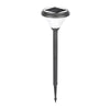 Black 27 6 Inch H Solar Led Path Lights With Stake