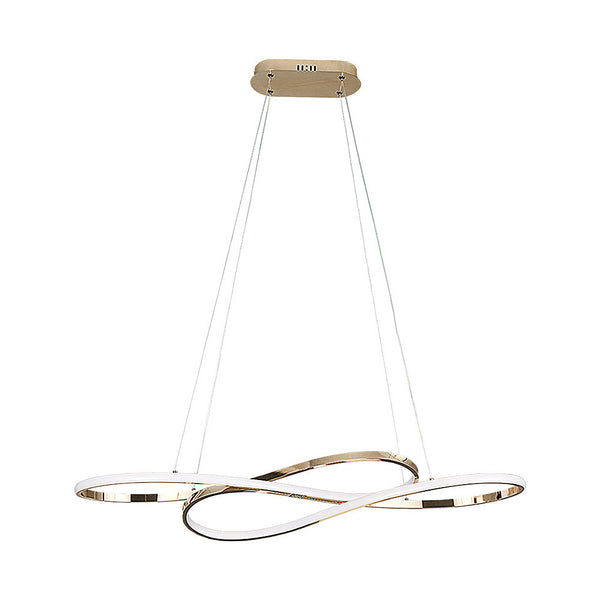 Wavy Double Ceiling Hanging Lamp Li002264