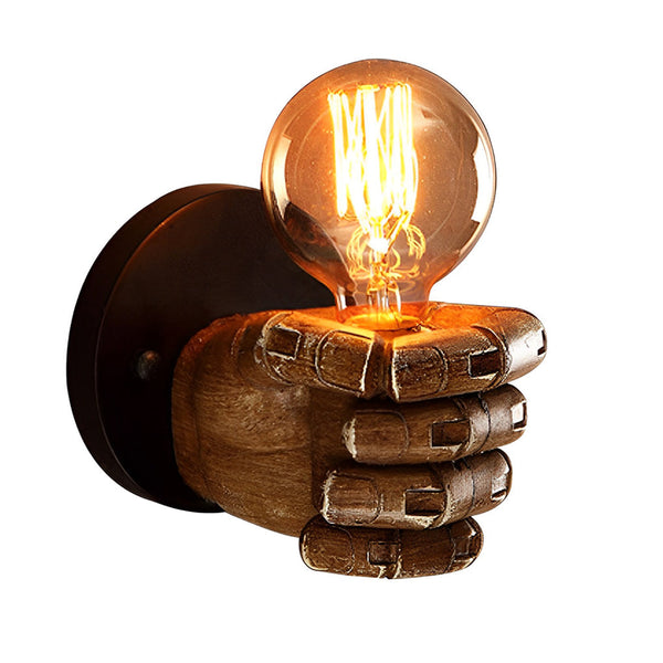 Hand Fist Shaped Wall Lamp Li002382