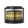 Round Solar Fence Post Lights Ha079569