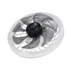 12 2 In Low Profile 7 Blades Led Flush Mount Ceiling Fan