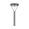 Solar Outdoor Post Garden Pole Light With Dual Motion Sensor