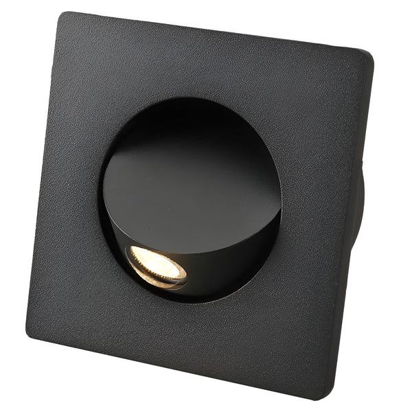 Round Square Adjustable Led Recessed Nordic Wall Lamp