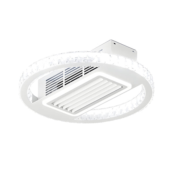 19 7 In Nordic 6 Speeds Bladeless Ceiling Fan With Led Light Remote Control